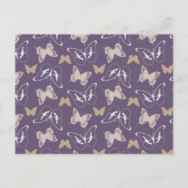 Postal Vuelo de mariposas