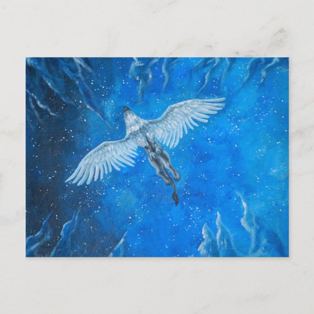 Postal Vuelo nocturno (Anverso)