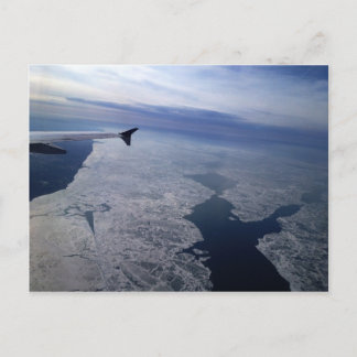 Postal Vuelo Sobre Aguas Congeladas
