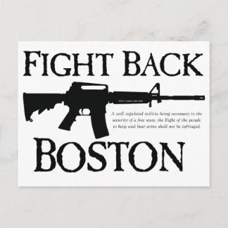 POSTAL ¡VUELVA BOSTON!