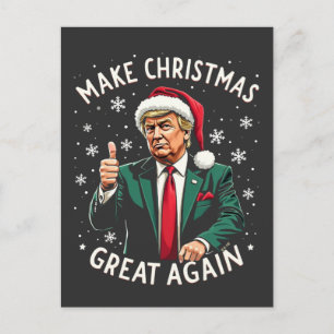 Postal Vuelve a hacer que la Navidad sea genial Otra vez 