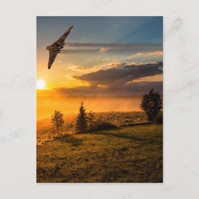 Postal Vulcan Bomber Misty Dawn (Anverso)