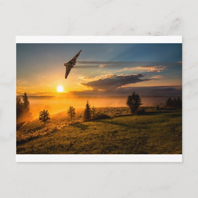 Postal Vulcan Bomber Misty Dawn (Anverso)