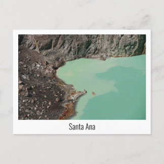 Postal Vulkankrater Santa Ana in El Salvador