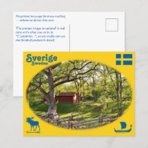 Vykort — Sverige