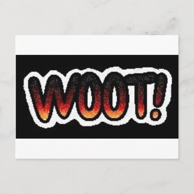 Postal w00t (Anverso)