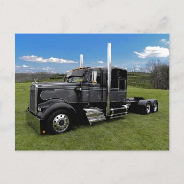 Postal W900L de Guida Kenworth (Anverso)