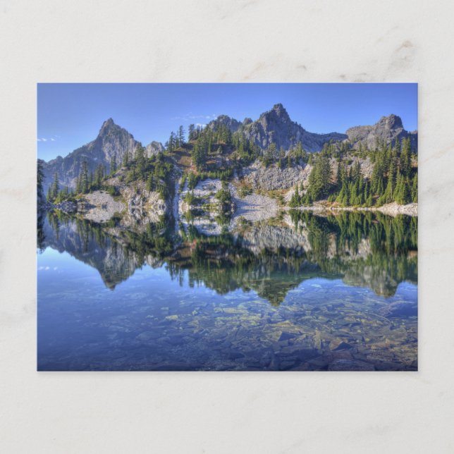 Postal WA, Alpine Lakes Wilderness, Gem Lake, con 2 (Anverso)