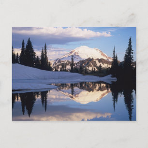 Postal WA, Parque Nacional Mt. Rainier, Mt. Rainier y nub