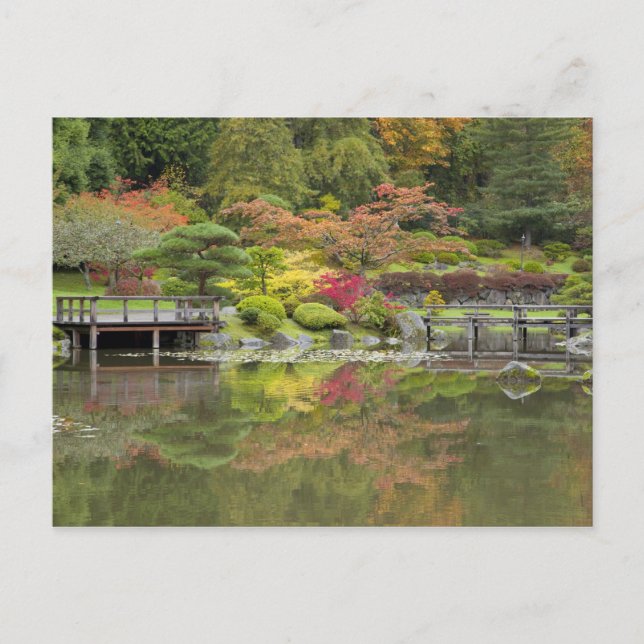 Postal WA, Seattle, Arboreto del Parque de Washington, 3 (Anverso)