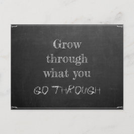 Postal Wachsen Sie durch era Sie durchlaufen