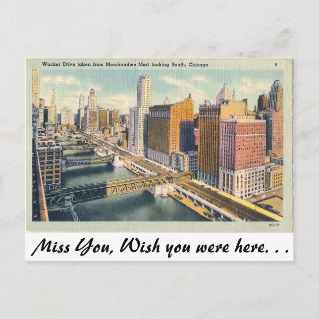Postal Wacker Drive, Chicago, Illinois (Anverso)