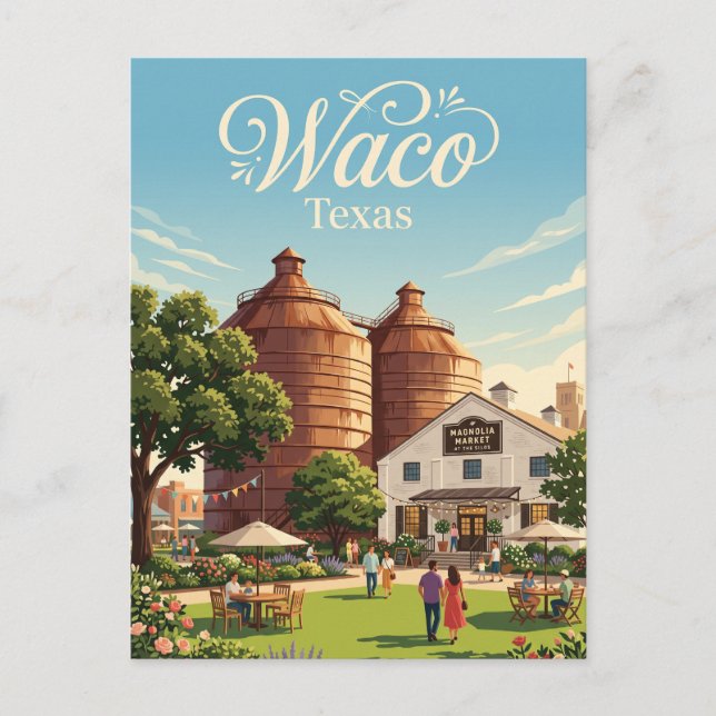 Postal Waco, Texas (Anverso)