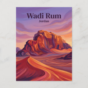 Postal Wadi Rum Jordania