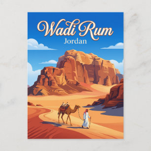 Postal Wadi Rum Jordania