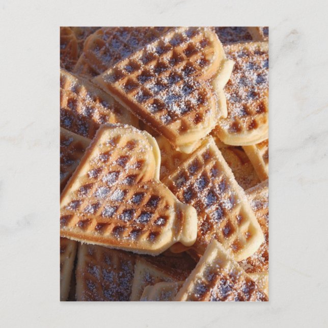Postal Waffle Hearts (Anverso)
