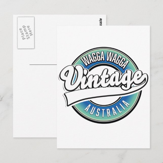 Postal Wagga Wagga australia. (Anverso / Reverso)