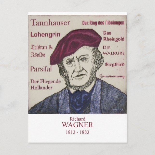 Postal Wagner (Anverso)