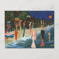 Wahine y Tiki por Marguerite Blasingame