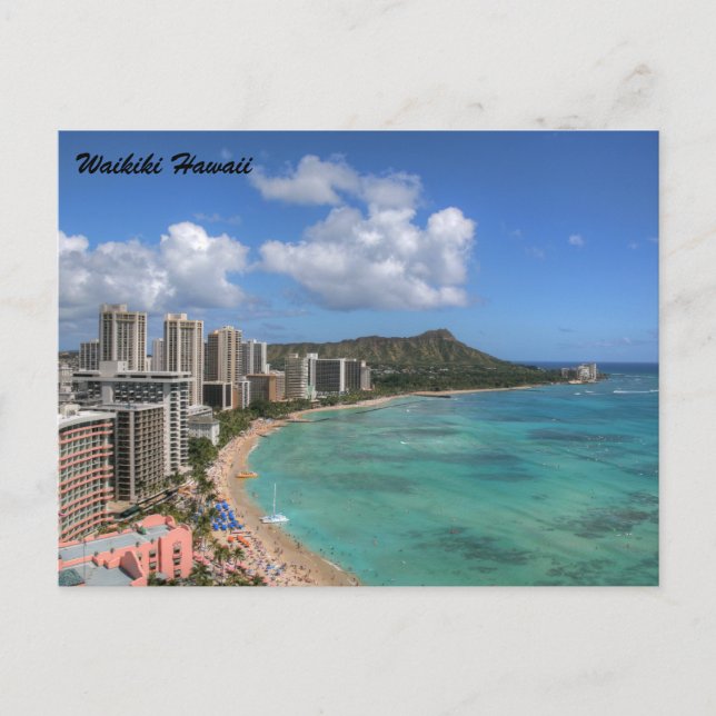 Postal Waikiki (Anverso)