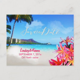 Postal Waikiki vintage de PixDezines/cabeza de diamante/p