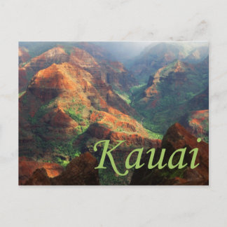 Postal Waimea Canyon Postcard