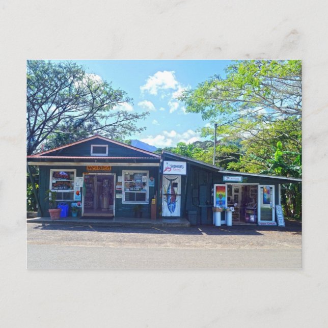 Postal Wainiha General Store, Kauai, Hawaii (Anverso)