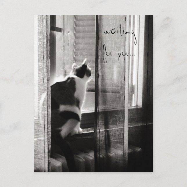 Postal Waiting for you - Postcard (Anverso)