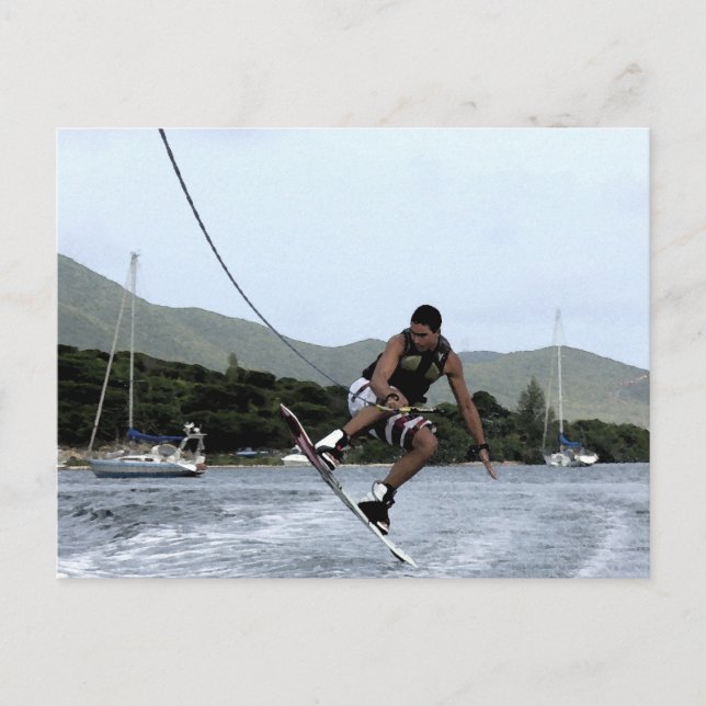 Postal Wakeboarding (Anverso)