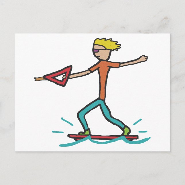 Postal Wakeboarding (Anverso)