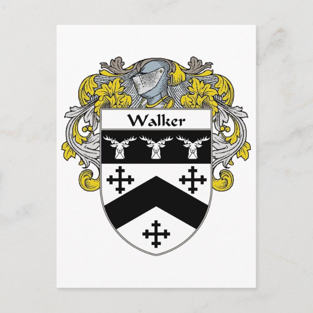 Postal Walker Coat of Arms (Mantled) (Anverso)