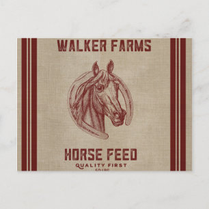 Postal Walker Farms Horse Feack