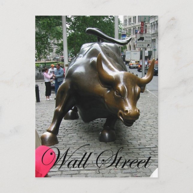 Postal Wall Street (Anverso)