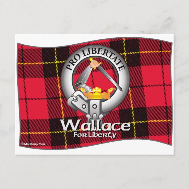 Postal Wallace Clan (Anverso)