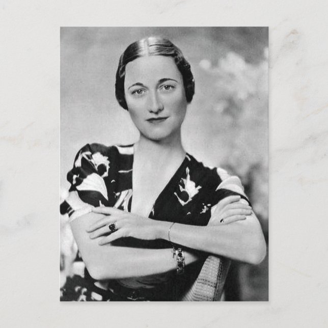 Postal Wallis Simpson (Anverso)