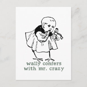 Postal Wally y Crazy Postcard
