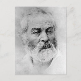 Postal Walt Whitman años de guerra civil de 44 años