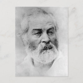 Postal Walt Whitman años de guerra civil de 44 años