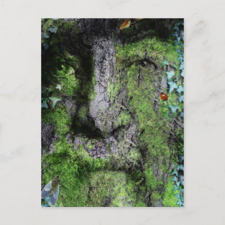 Postal "Walt Whitman: El hombre verde"