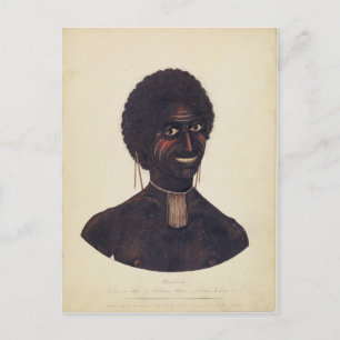 Postal Wambela, esposa de Cobbawn Wogi, jefe nativo