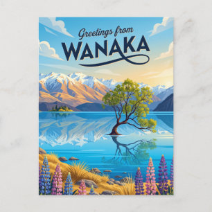 Postal Wanaka Nueva Zelanda