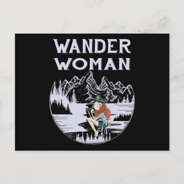 Postal Wander Woman (Anverso)