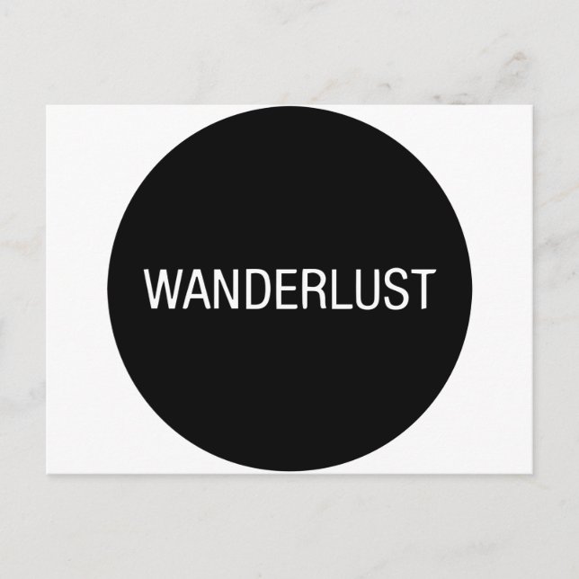 POSTAL WANDERLUST (Anverso)