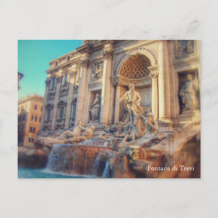 Postal Wanderlust - Fontana di Trevi / Fontana di Trevi
