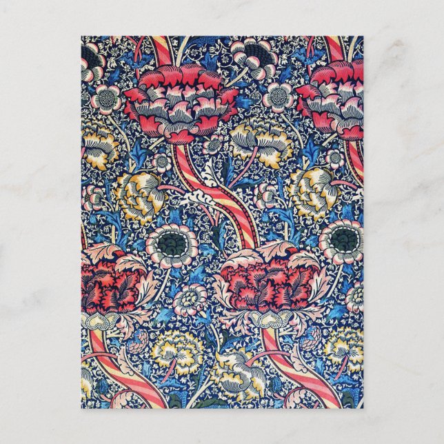 Postal Wandle, William Morris (Anverso)