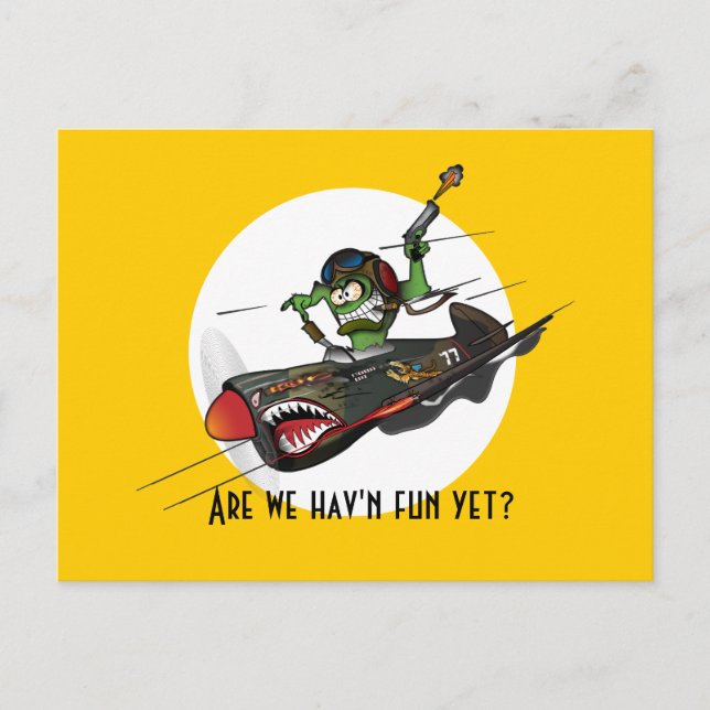 Postal Warhawk PostCard (Anverso)