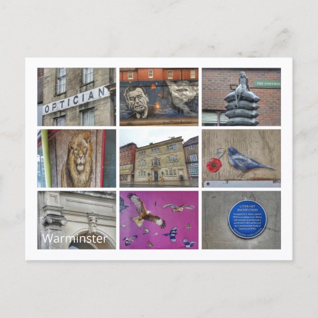 Postal Warminster (Anverso)