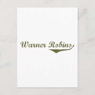 Postal Warner Robins Revolution t camisetas