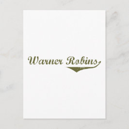 Postal Warner Robins Revolution t camisetas