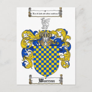 Postal Warren Family Crest
